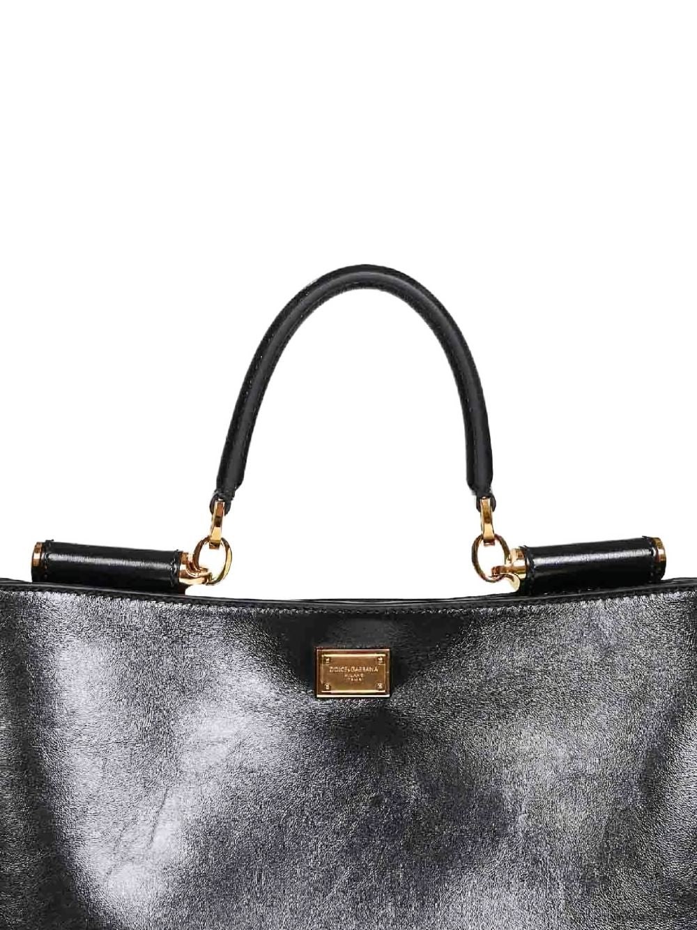 Dolce & Gabbana-Vittoria leather tote bag