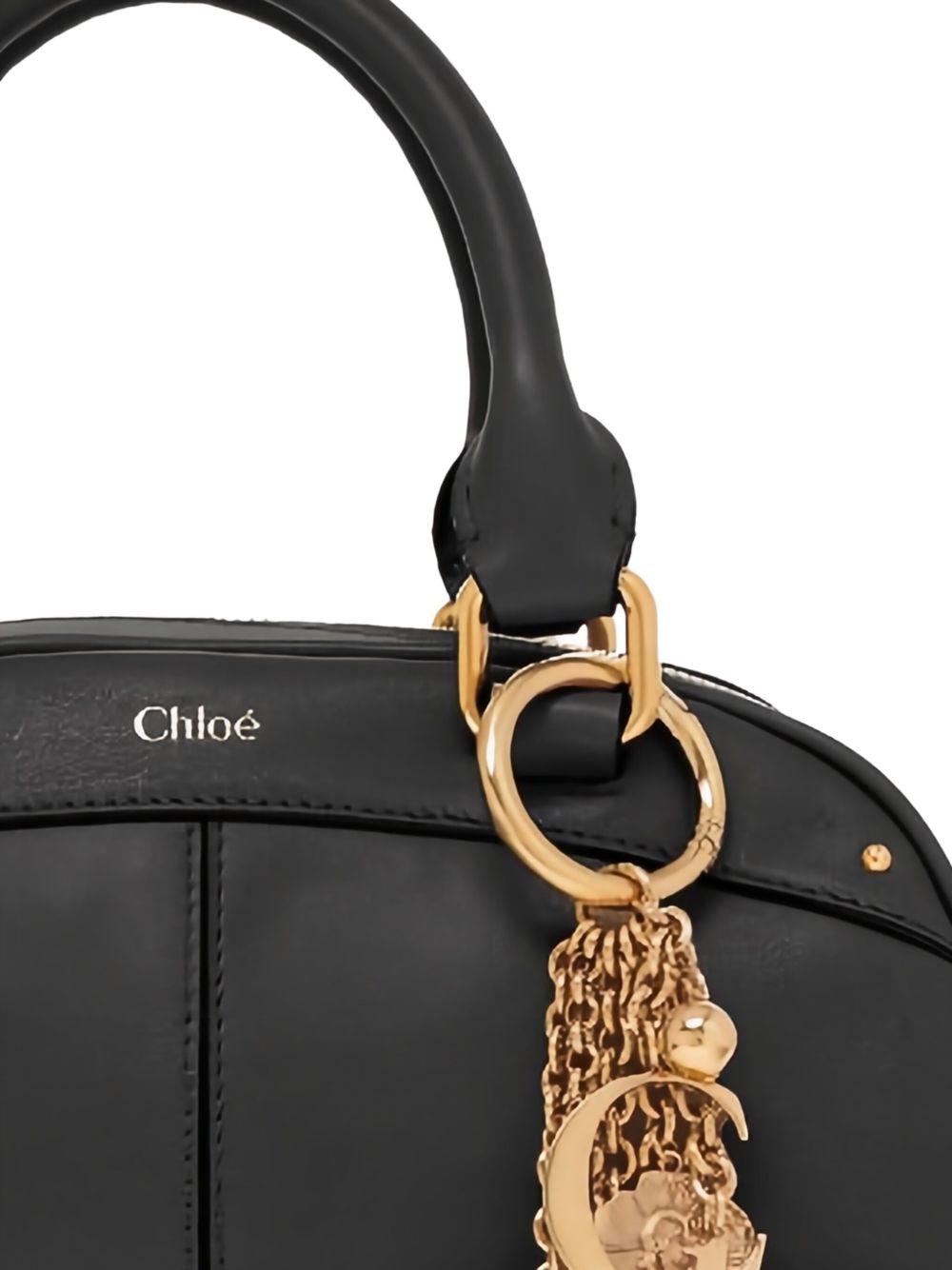 Chloé Small Soft Leather Bowling Bag