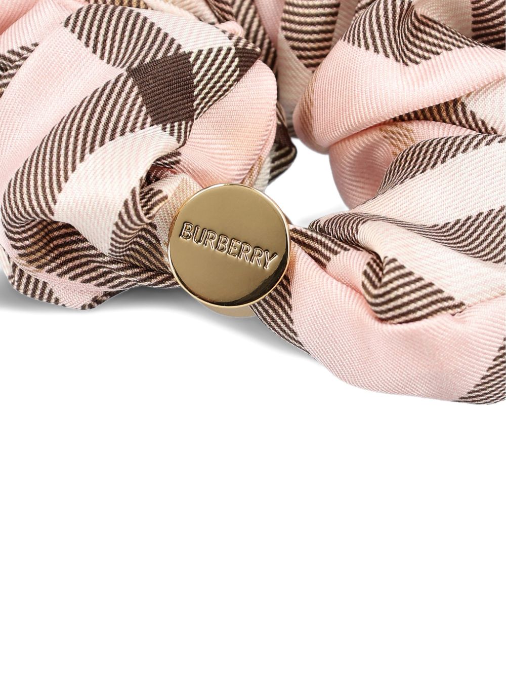 Burberry Check Silk Scrunchie