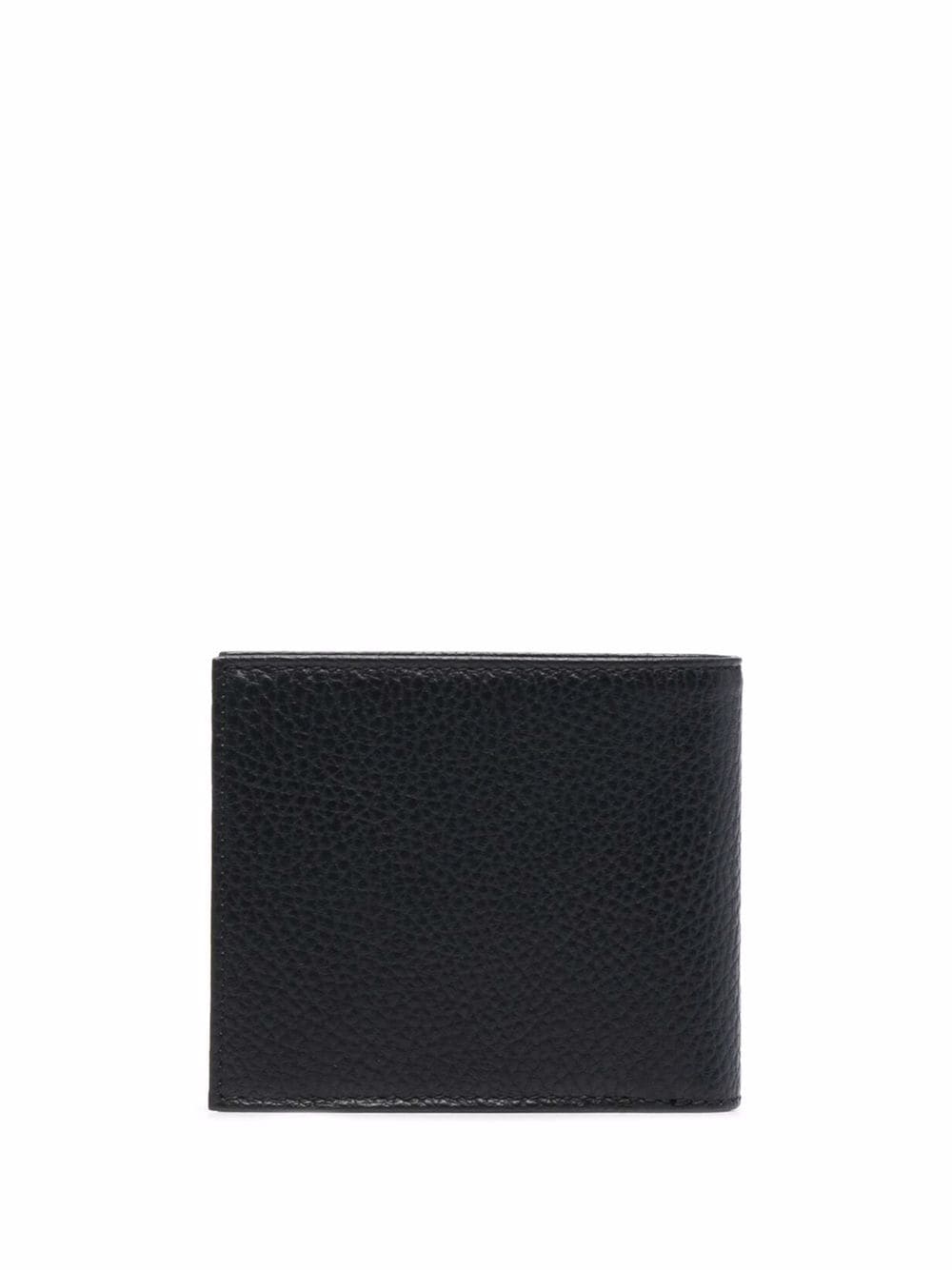 Emporio Armani Grained Leather Wallet With Coin Pocket