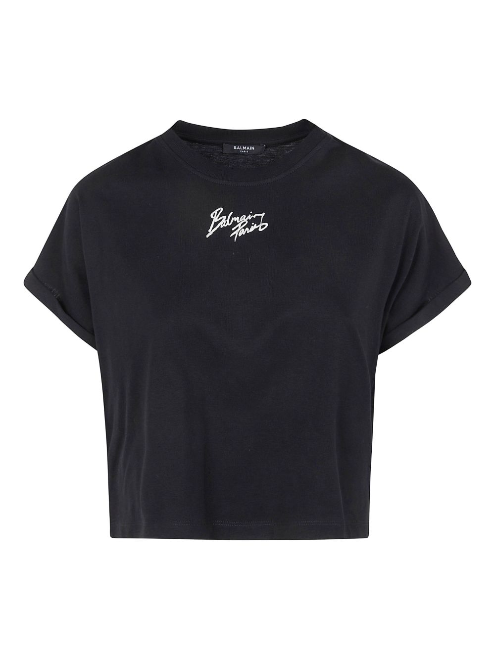 Balmain Balmain T-shirts and Polos Black