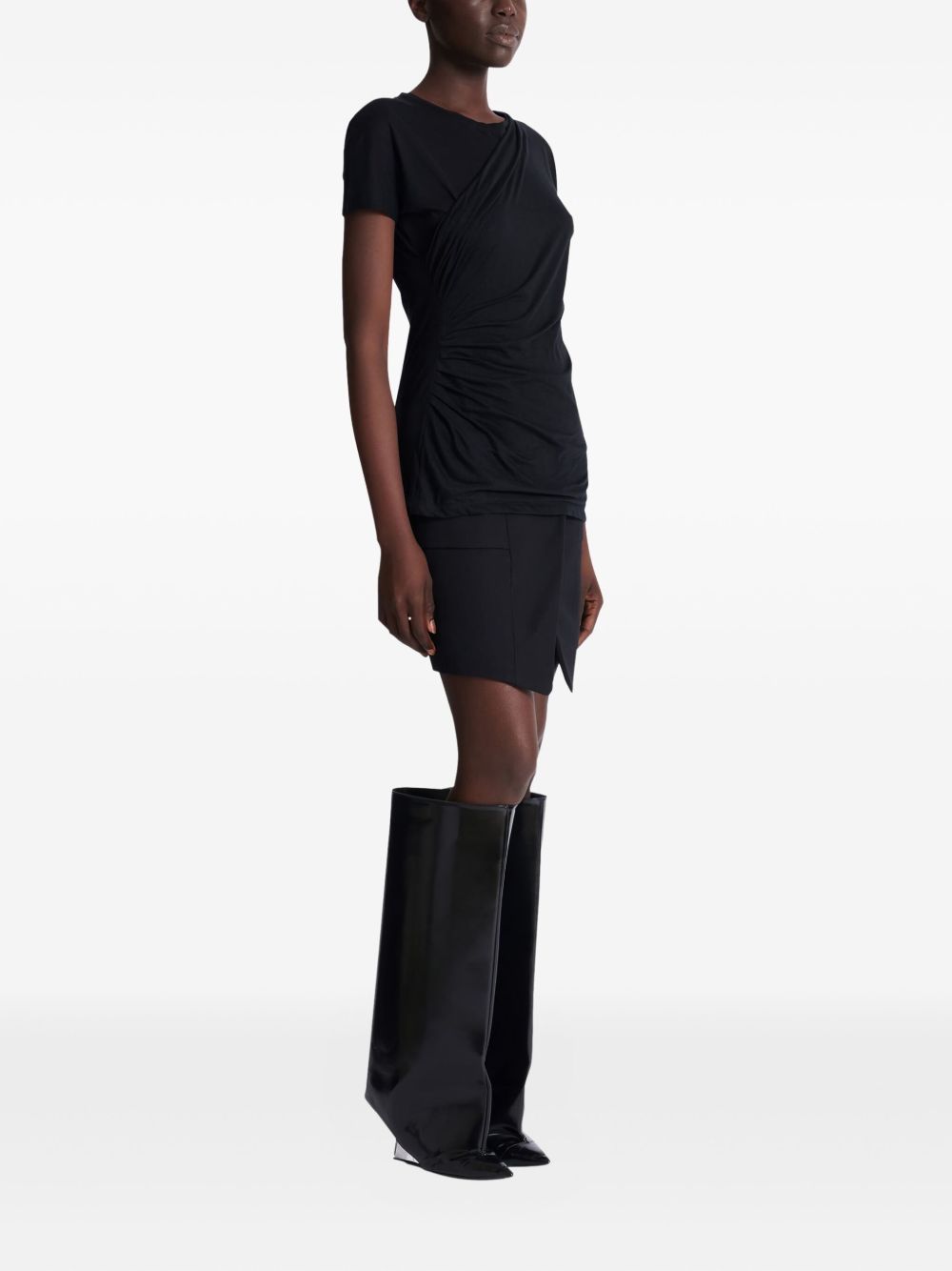 Balmain Balmain T-shirts and Polos Black