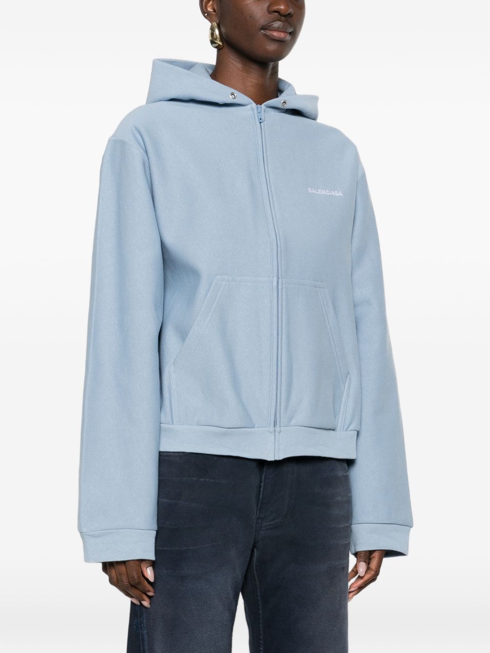 Balenciaga Balenciaga Sweaters Clear Blue
