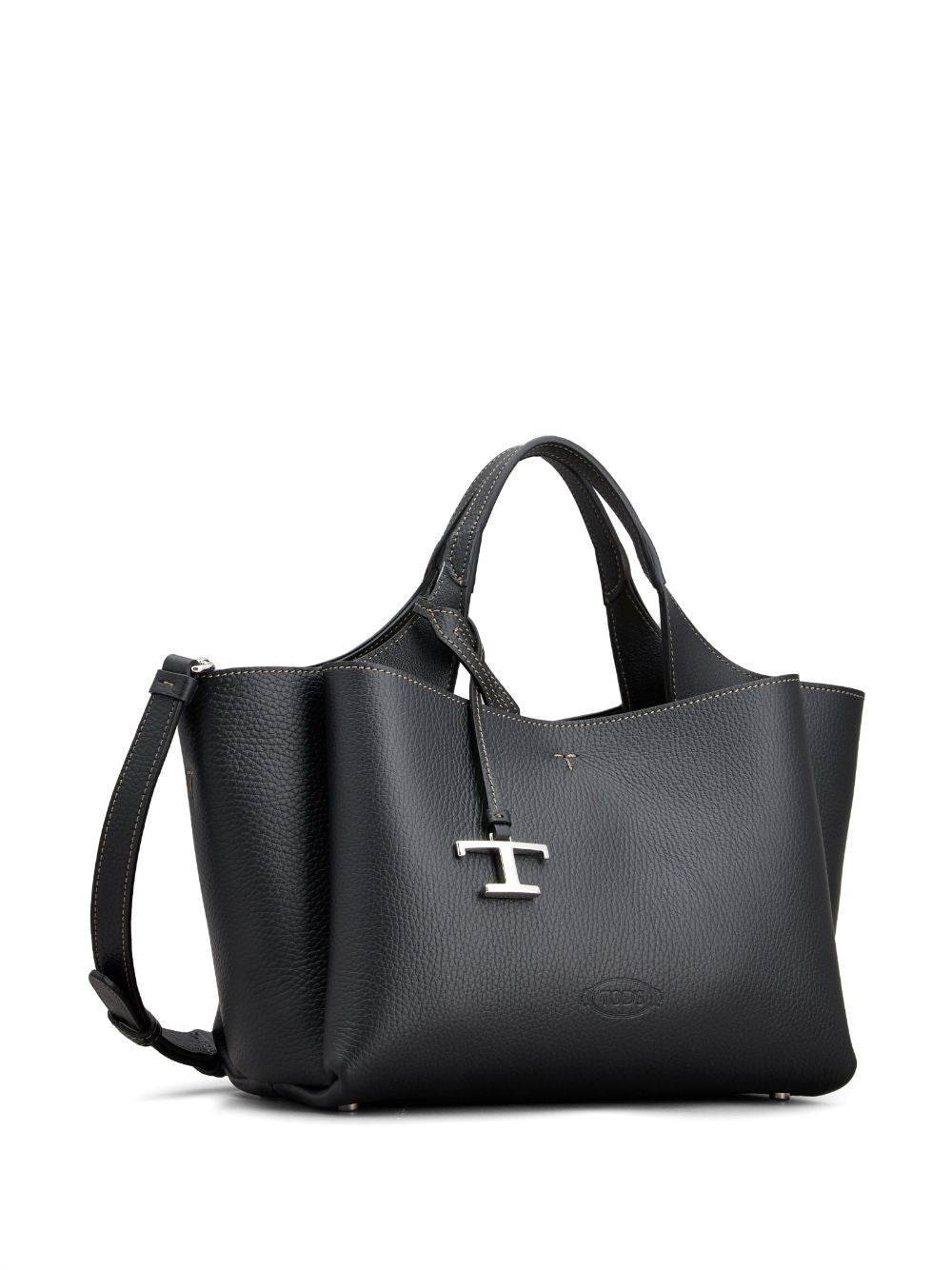 Tod'S T Timeless Shopping Bag In Leather Mini