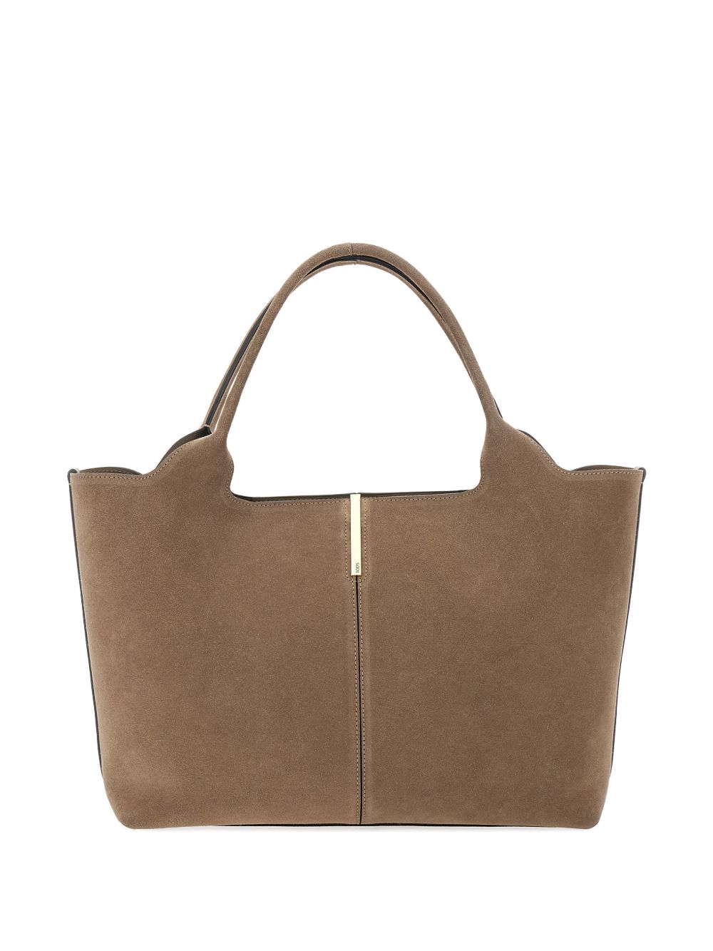 Tod'S Shopping Bag In Suede Medium-Small