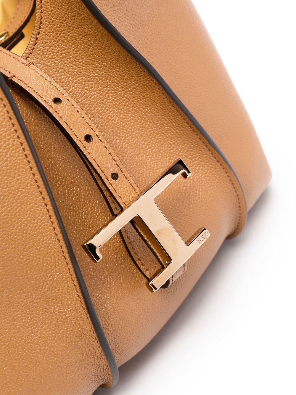 Tod'S T Timeless Shopping Bag In Leather Mini