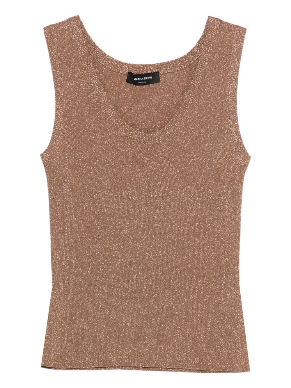 Fabiana Filippi Fabiana Filippi Top Brown
