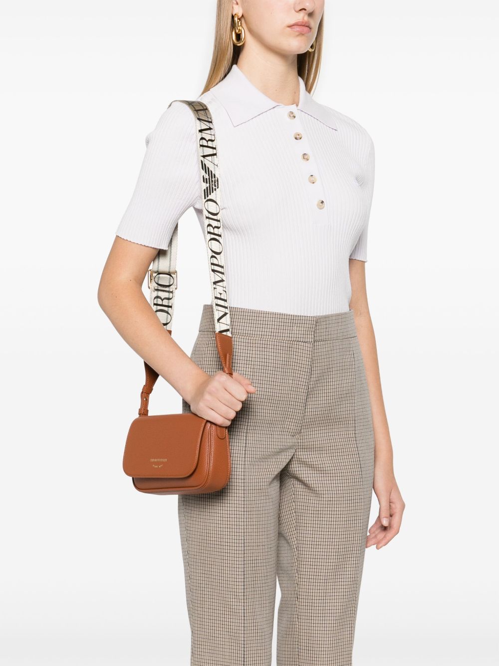 Emporio Armani Emporio Armani patch pocket Flap crossbody bag