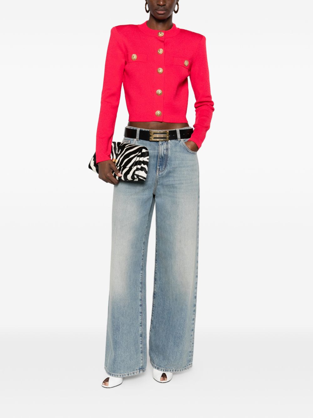 Balmain Balmain Sweaters Fuchsia