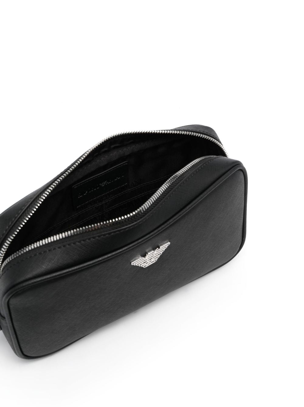 Emporio Armani Asv Regenerated Saffiano Washbag