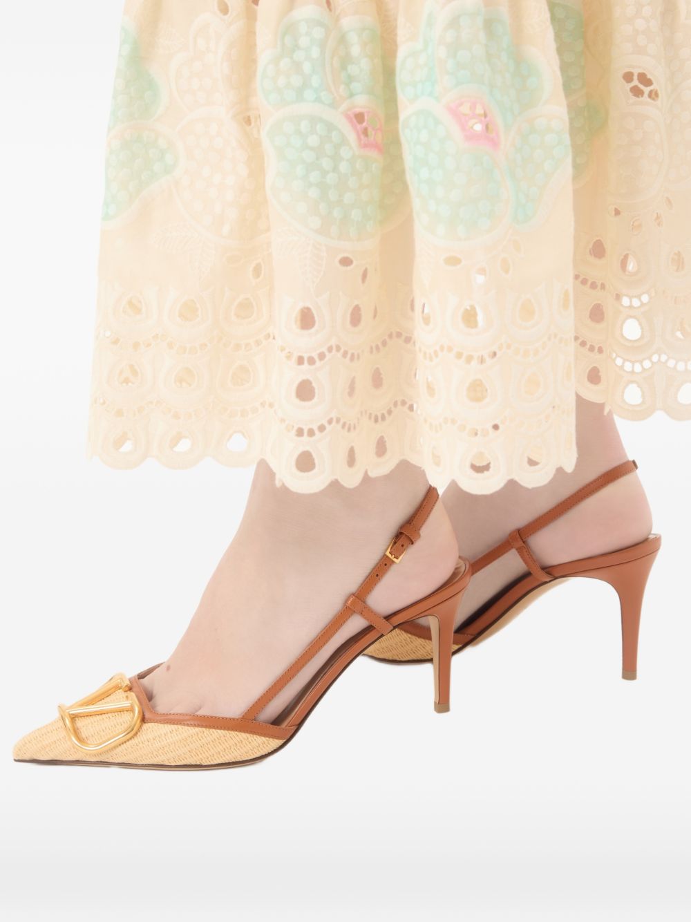 Valentino Garavani With Heel Beige