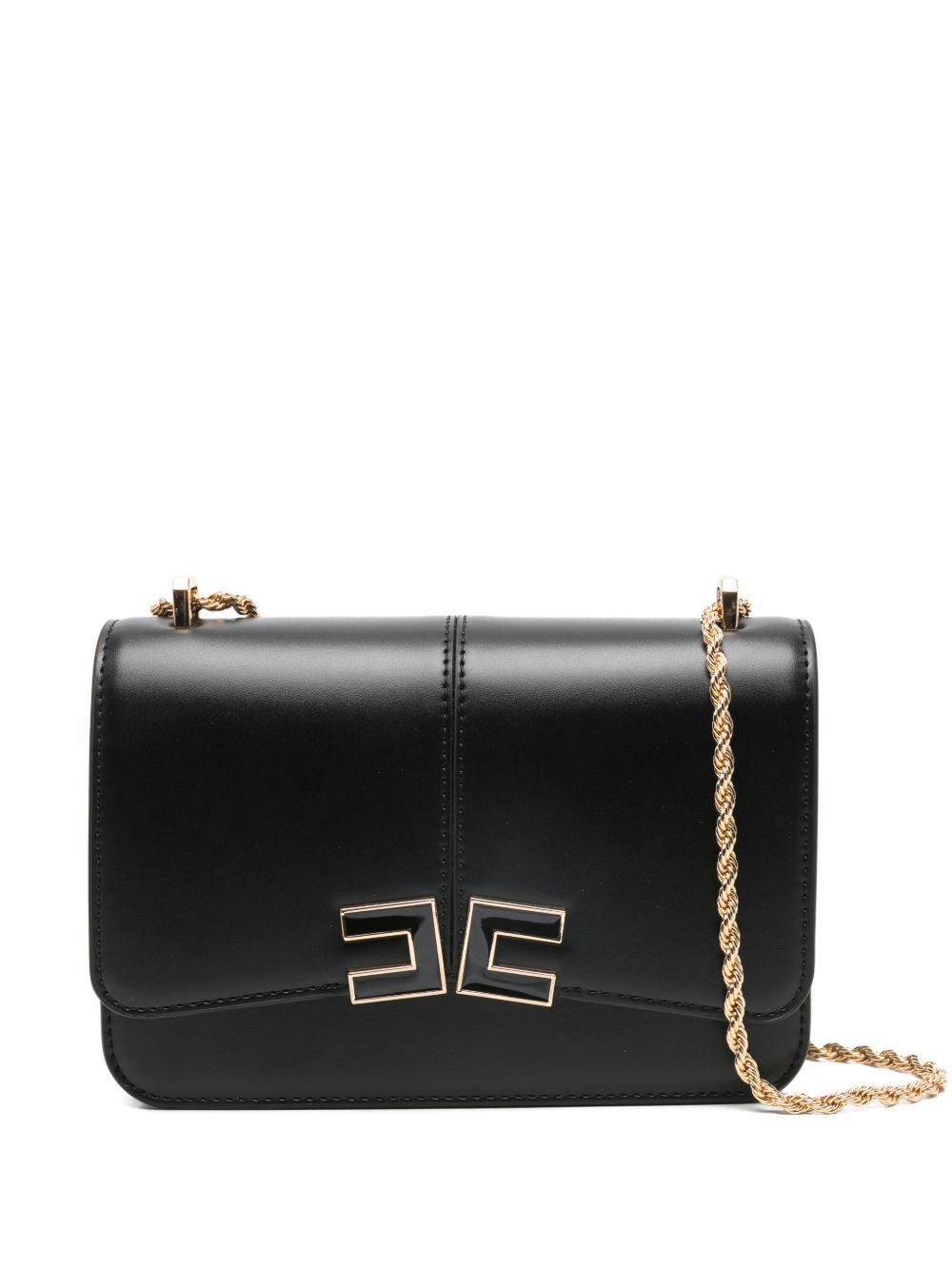 Elisabetta Franchi Shoulder Bag With Logo Detail