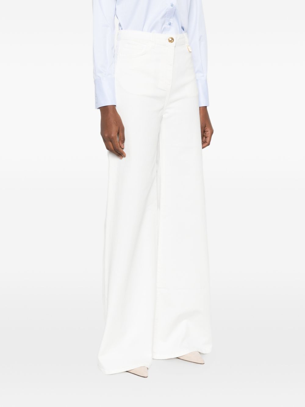 Elisabetta Franchi Jeans Ivory