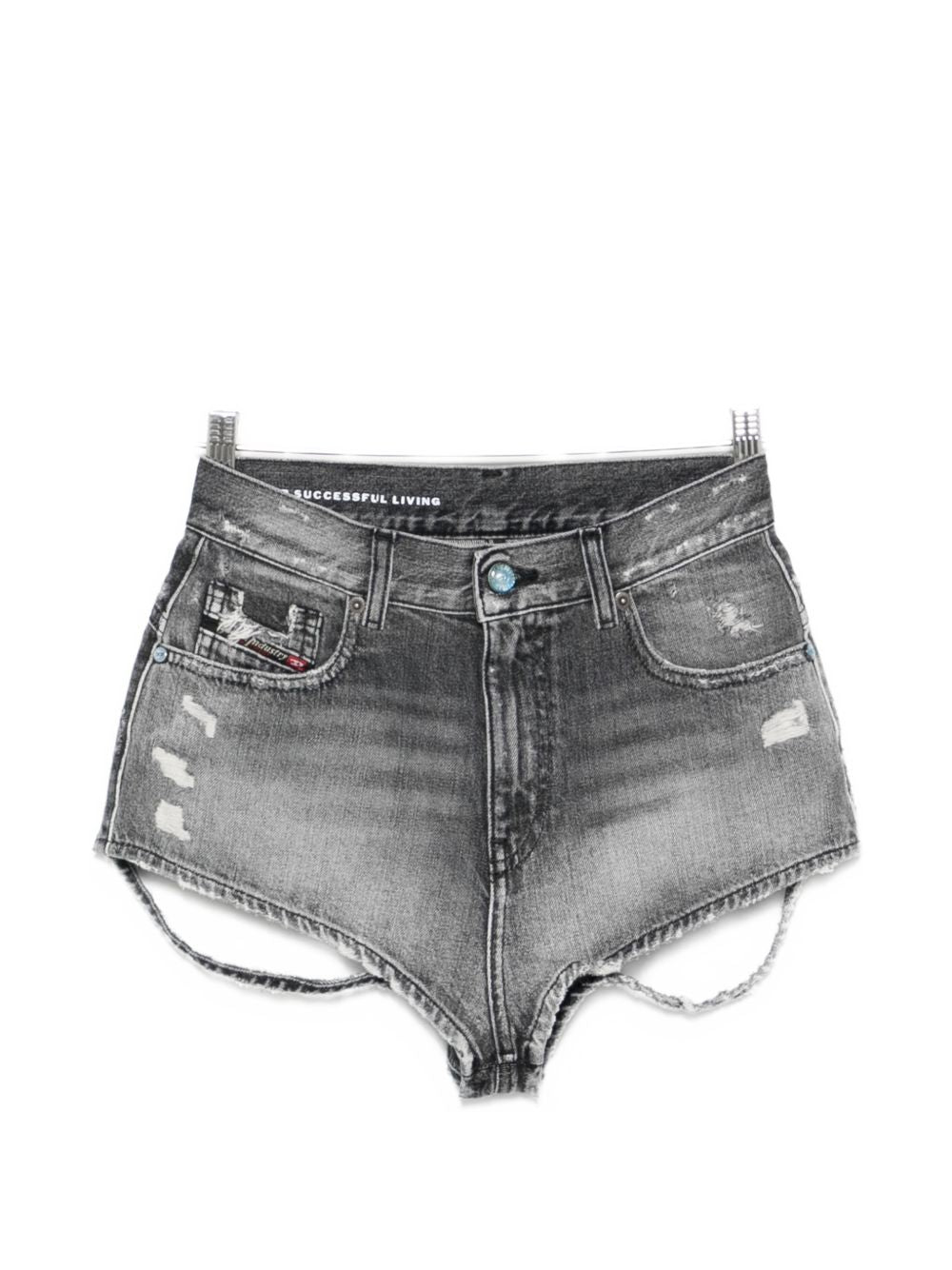 Diesel distressed effect Denim cotton shorts