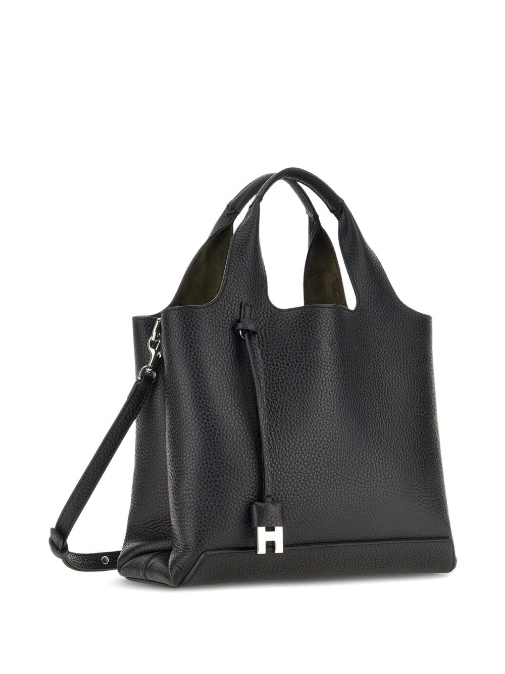 Hogan Black Shopping Bag