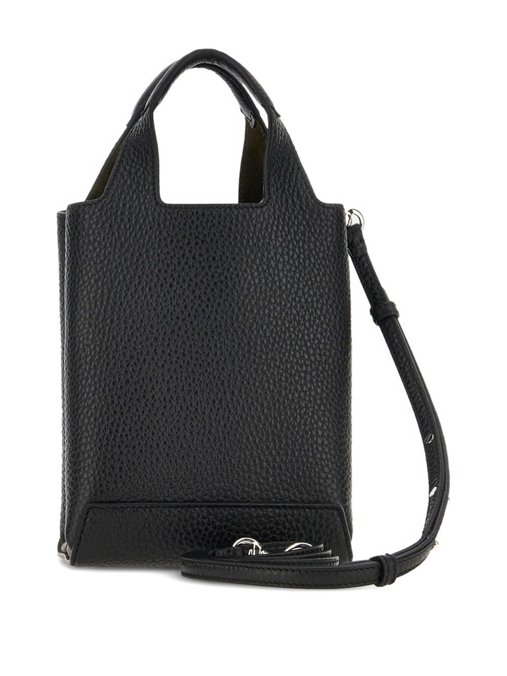 Hogan Mini Black Shopping Bag