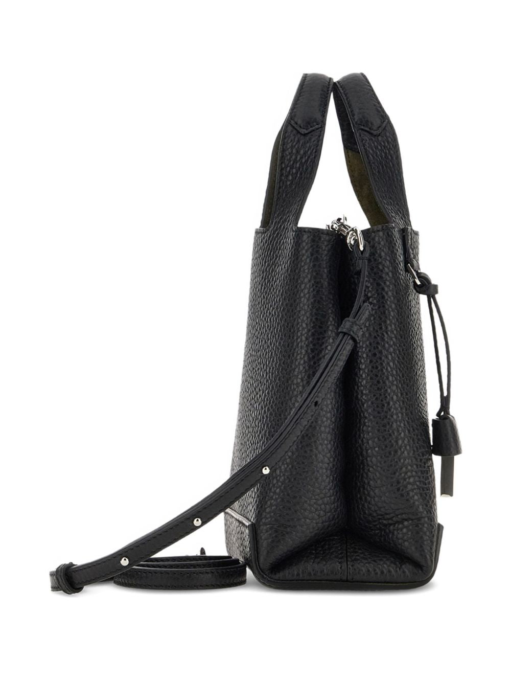 Hogan Mini Black Shopping Bag