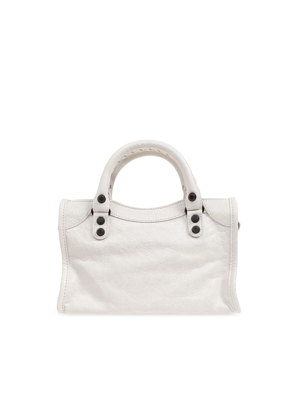 Balenciaga Le City Bag Mini In Optic White