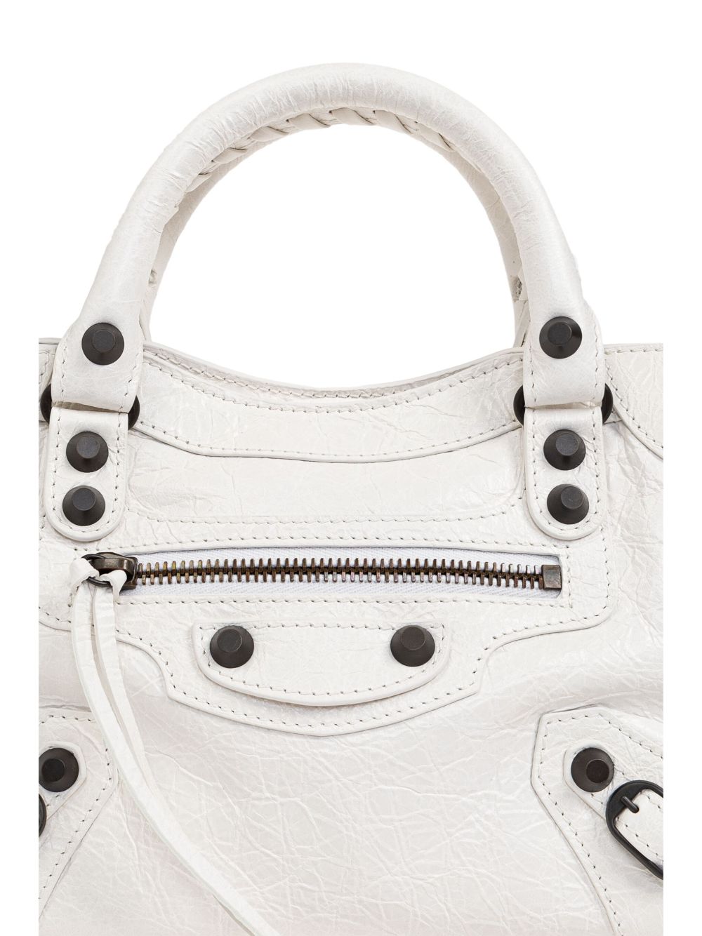Balenciaga Le City Bag Mini In Optic White