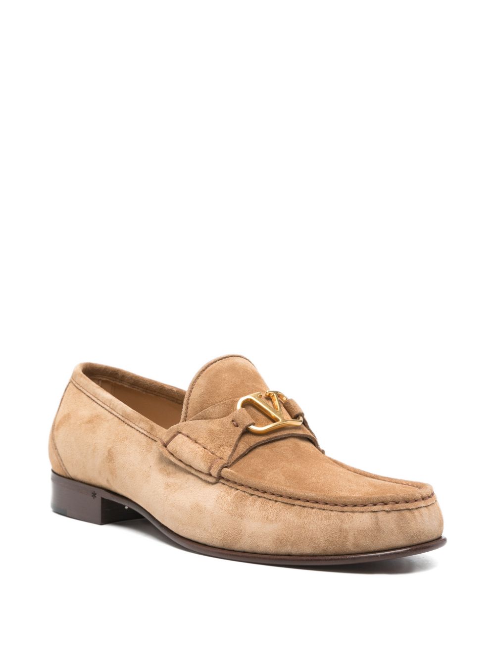 Valentino Garavani Flat shoes Leather Brown