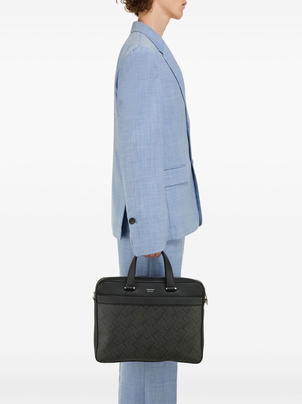 Ferragamo Monogram Briefcase