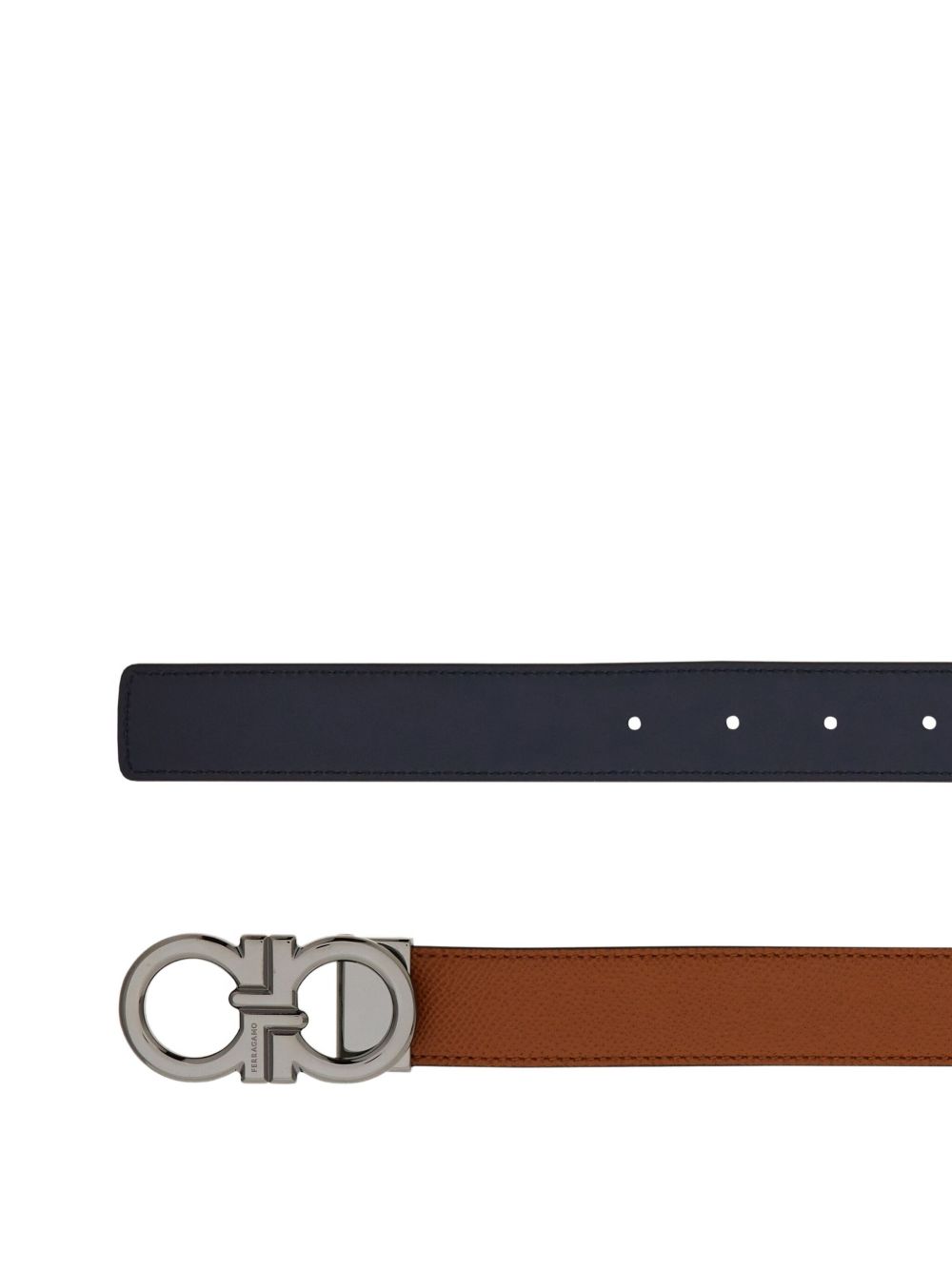 Ferragamo Reversible And Adjustable Gancini Belt