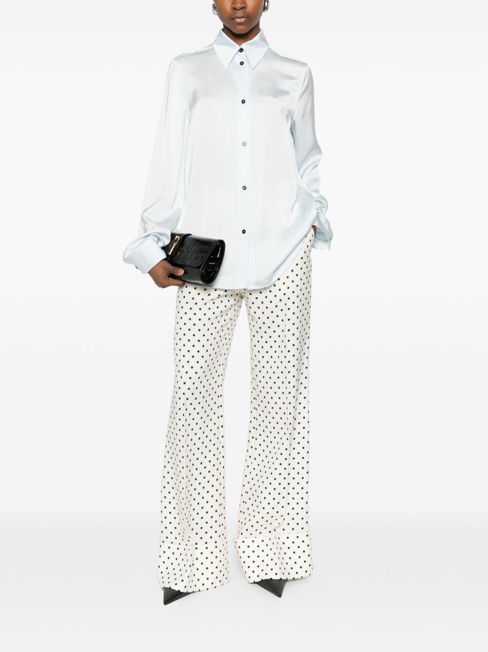 Jil Sander Shirts Clear Blue