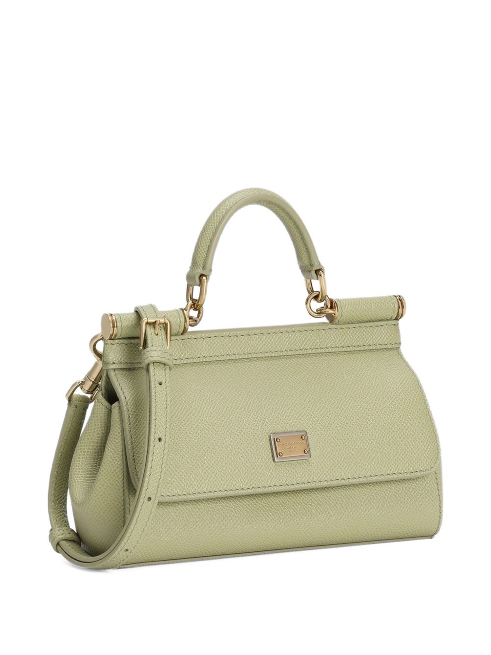 Dolce & Gabbana Sicily Small Handbag In Dauphine Calfskin
