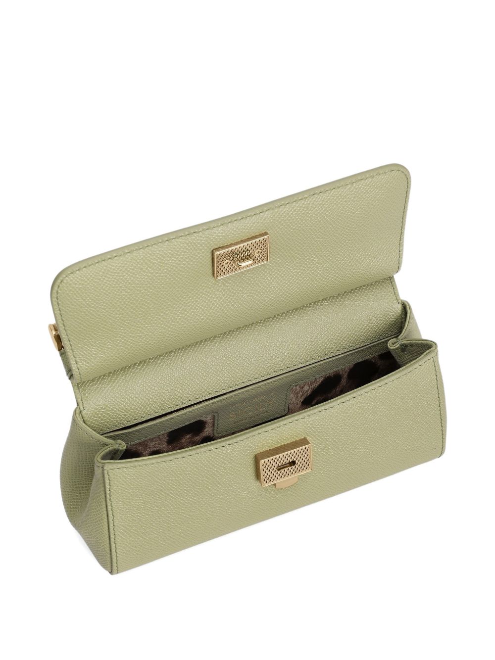 Dolce & Gabbana Sicily Small Handbag In Dauphine Calfskin