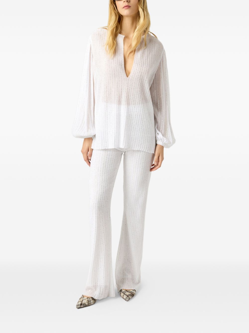 Missoni Trousers White