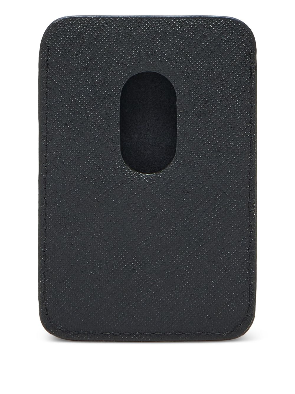 Emporio Armani Asv Regenerated Saffiano Magnetic Card Holder