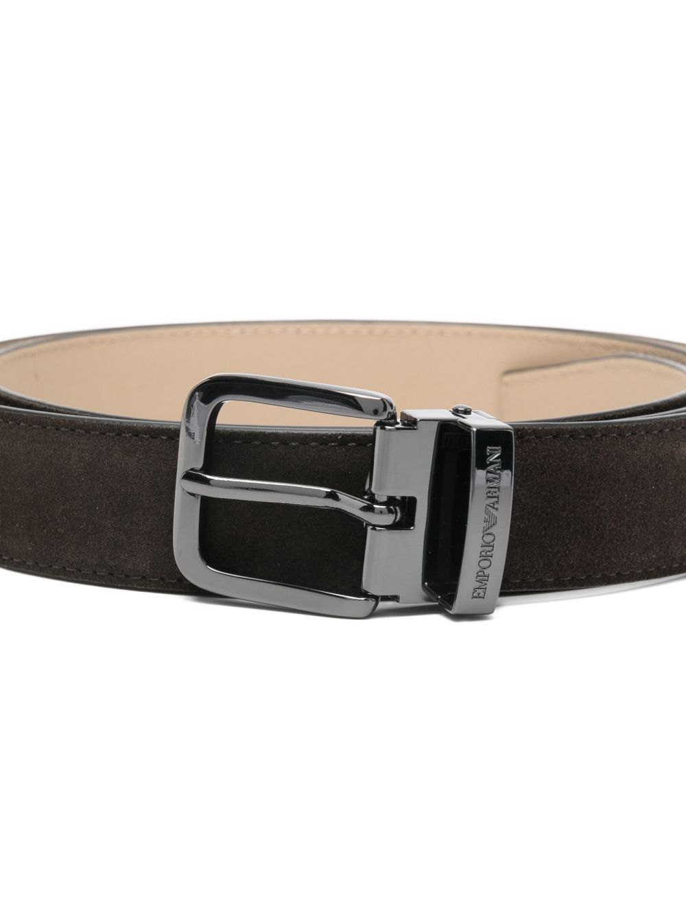 Emporio Armani Exclusive Suede Belt