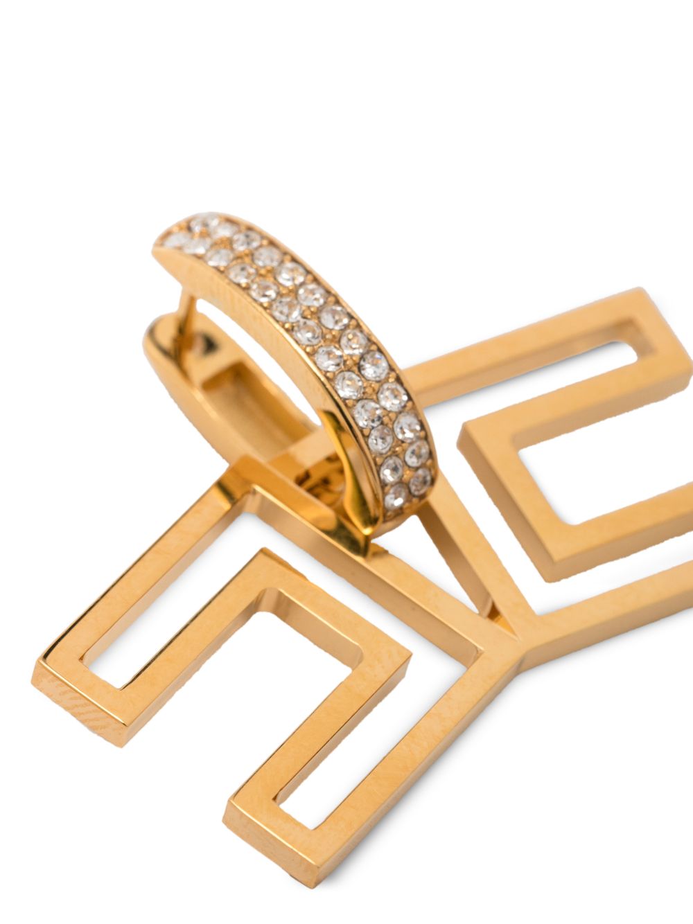 Elisabetta Franchi Earrings With Rhinestones