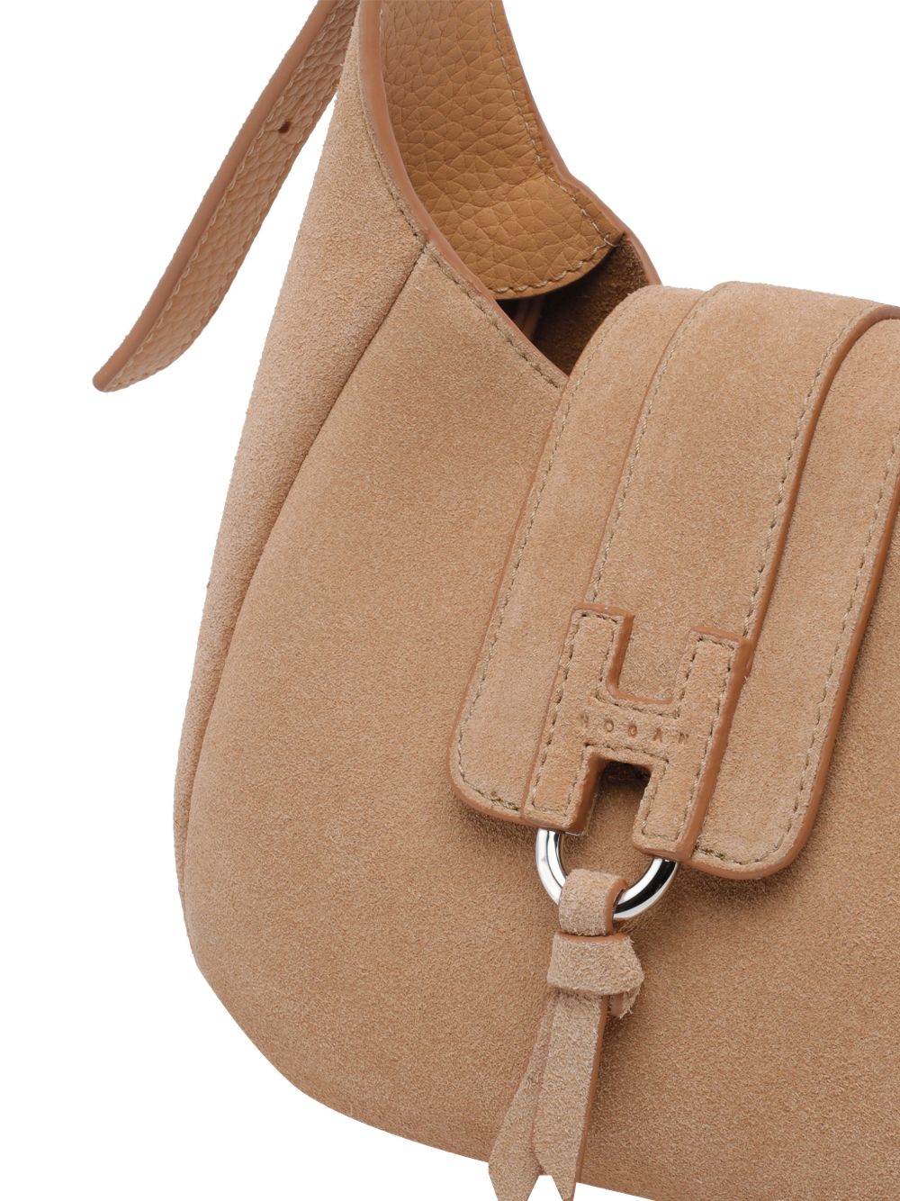 Hogan Trend Mini Beige Hobo Bag