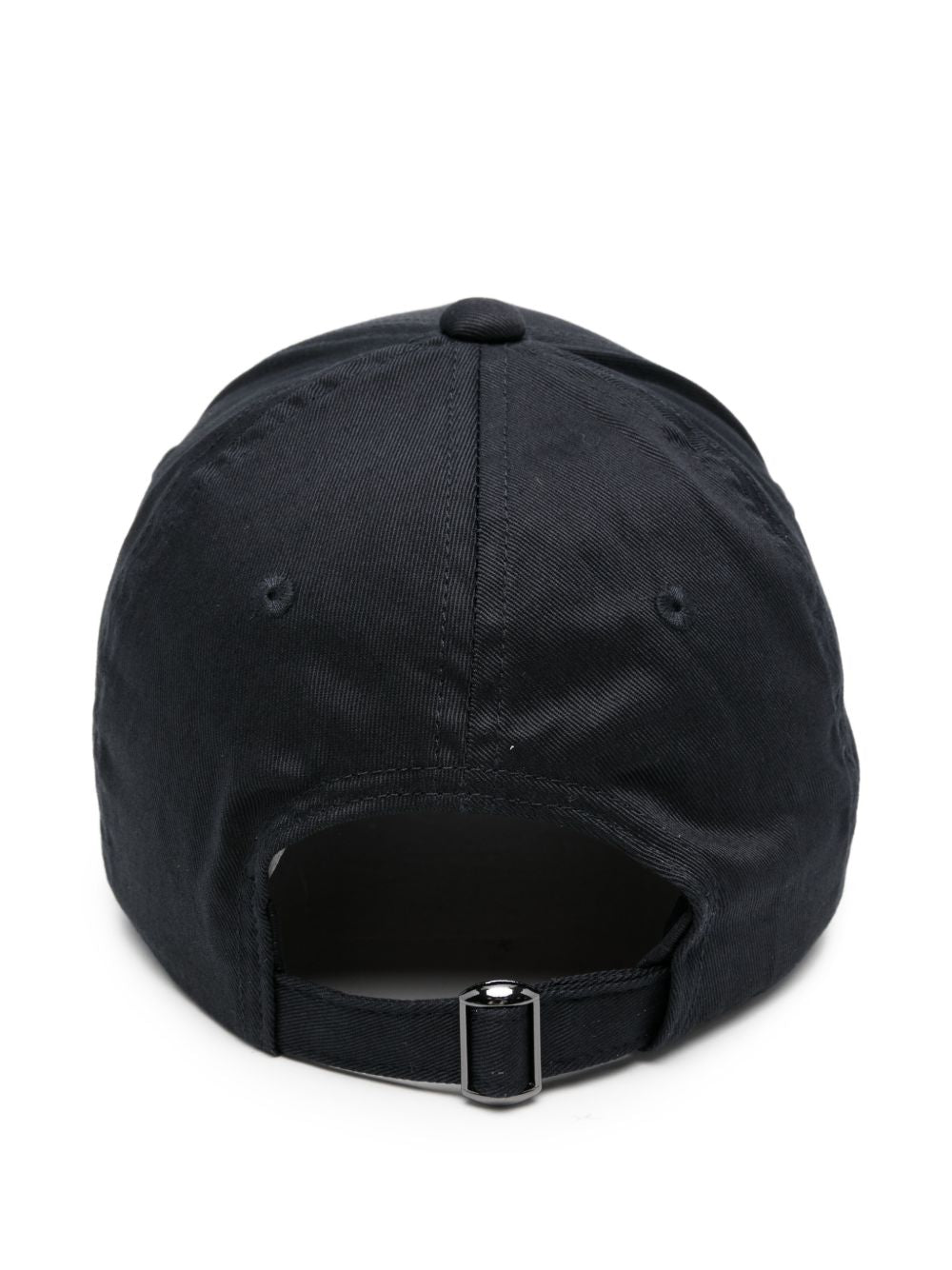 Emporio Armani Canvas Baseball Cap With Embroidered Logo