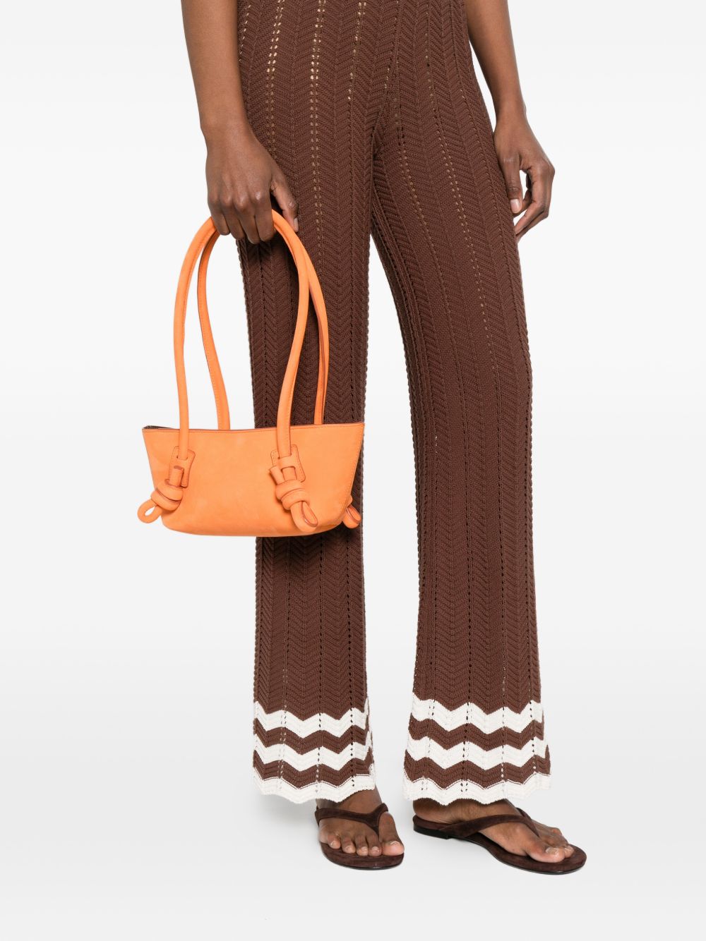 Hereu Fleca Mini Knotted-Handle Shoulder Bag