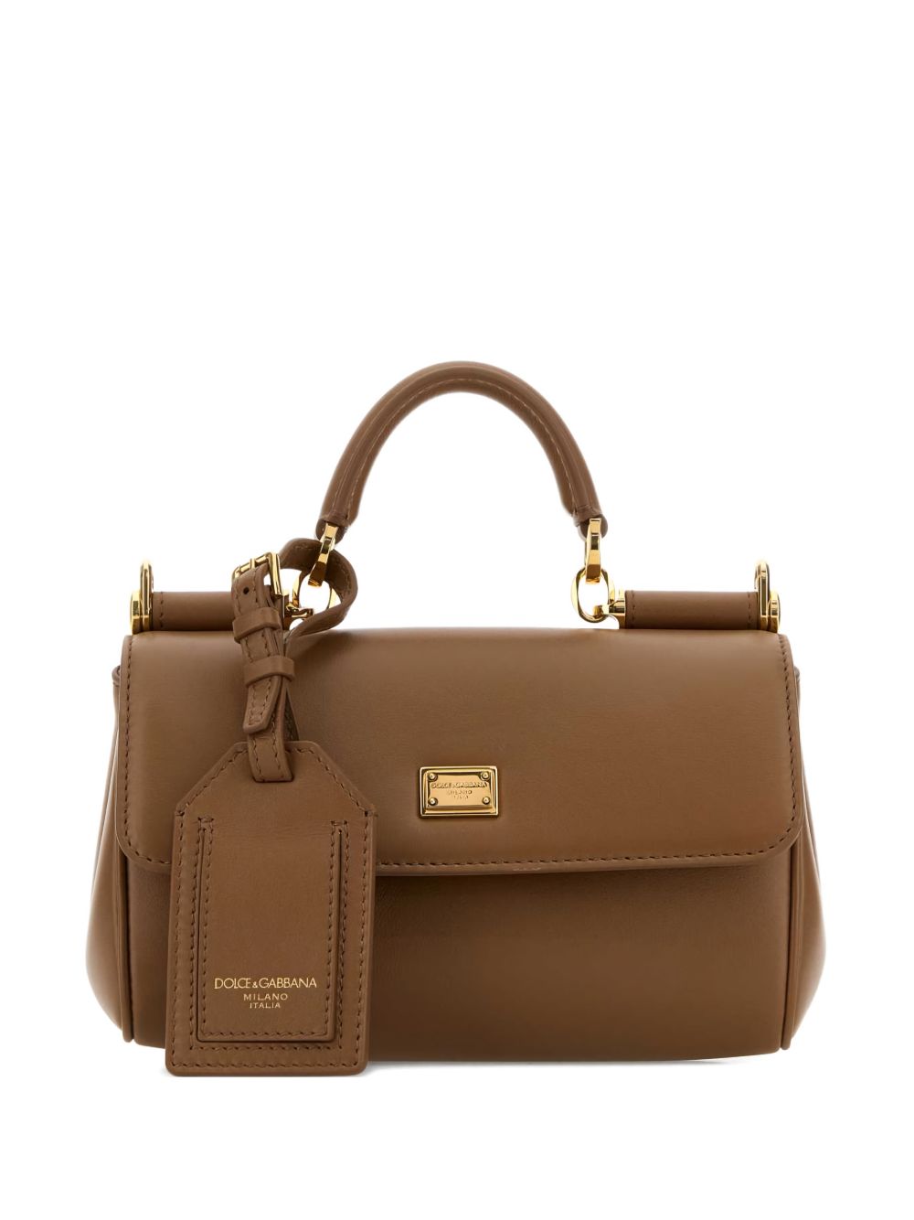 Dolce & Gabbana-my sicily leather tote bag