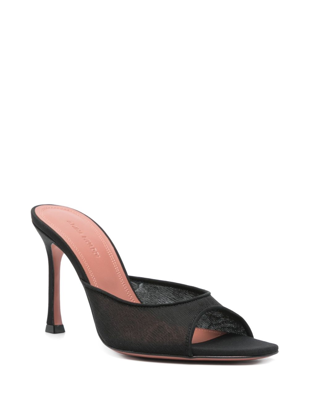 Amina Muaddi Alexa heel sandals
