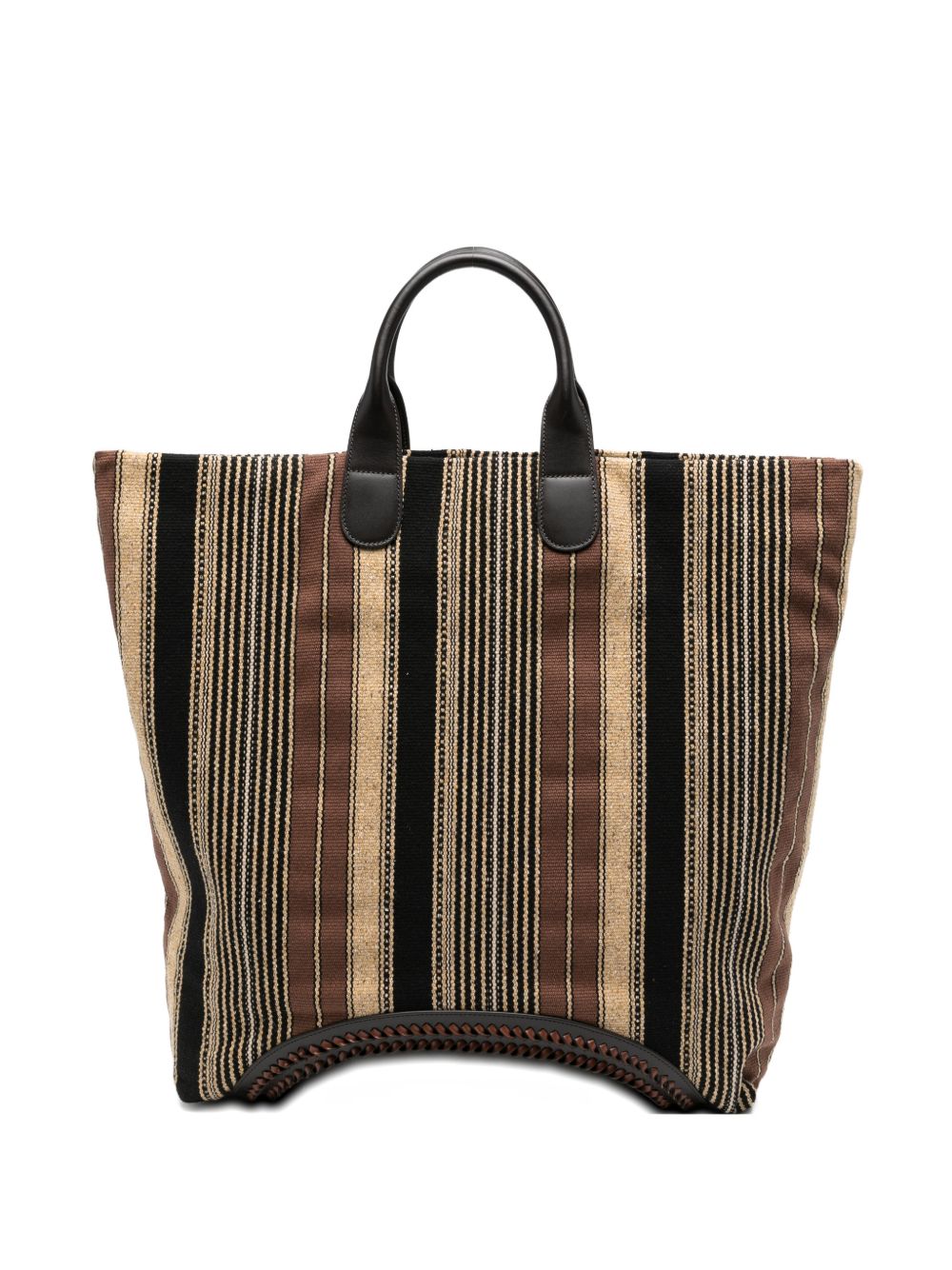 Emporio Armani Emporio Armani Striped Tote Bag