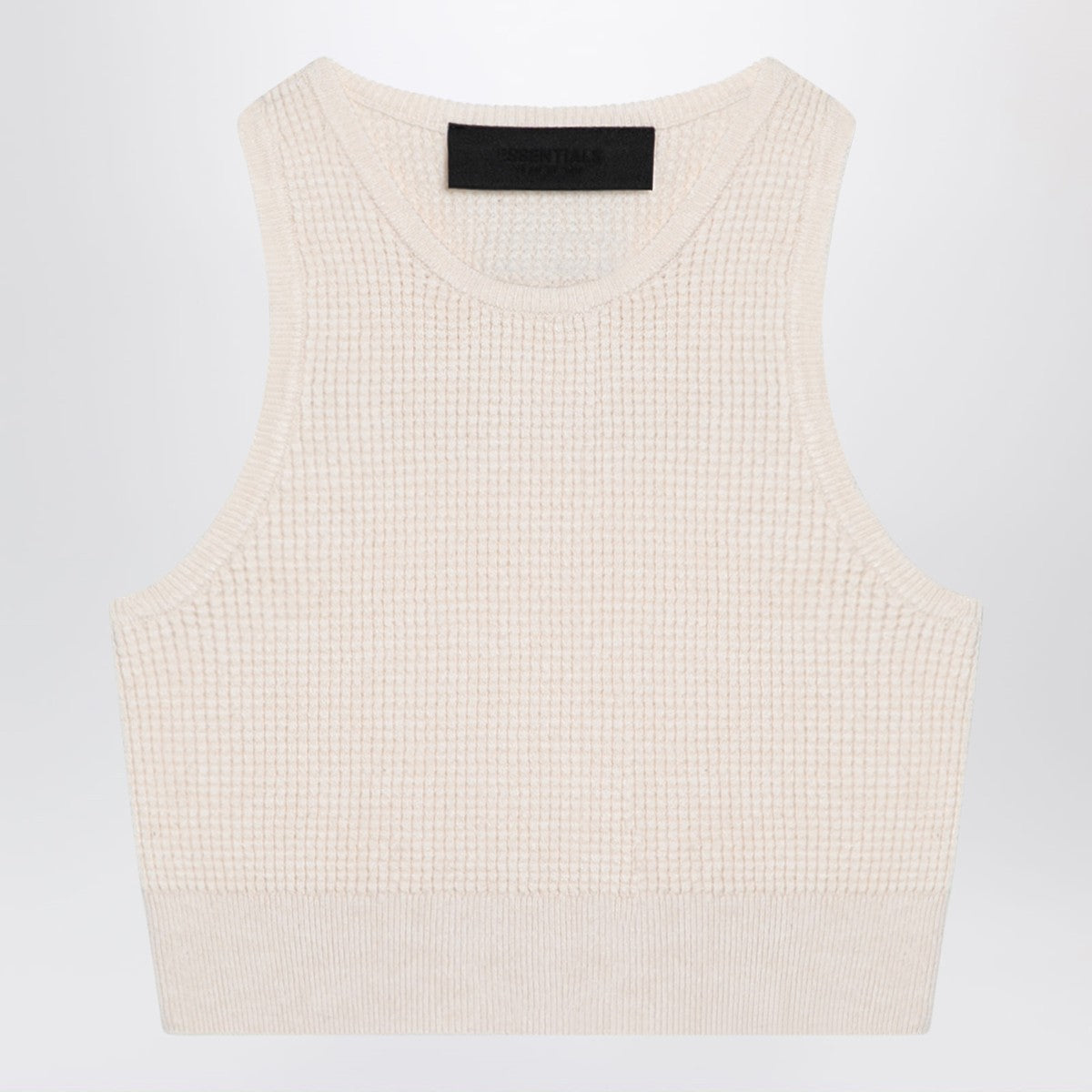 Fear of God Essentials Fear of God Essentials Sporty white honeycomb tank top