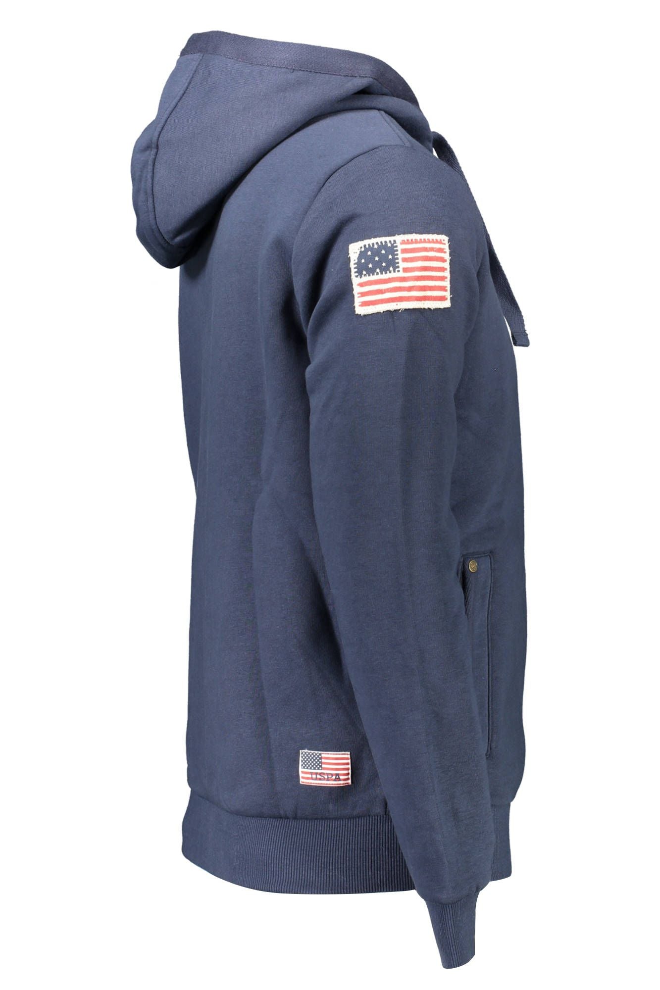 U.S. POLO ASSN. Blue Cotton Men's Sweatshirt