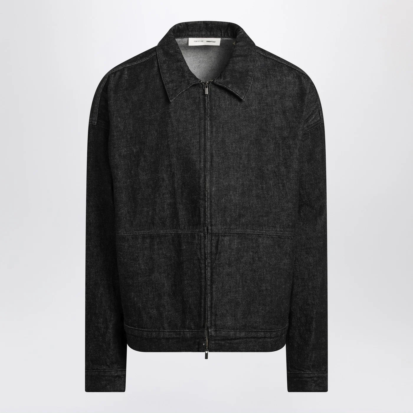 Fear of God Essentials Denim zip shirt jacket
