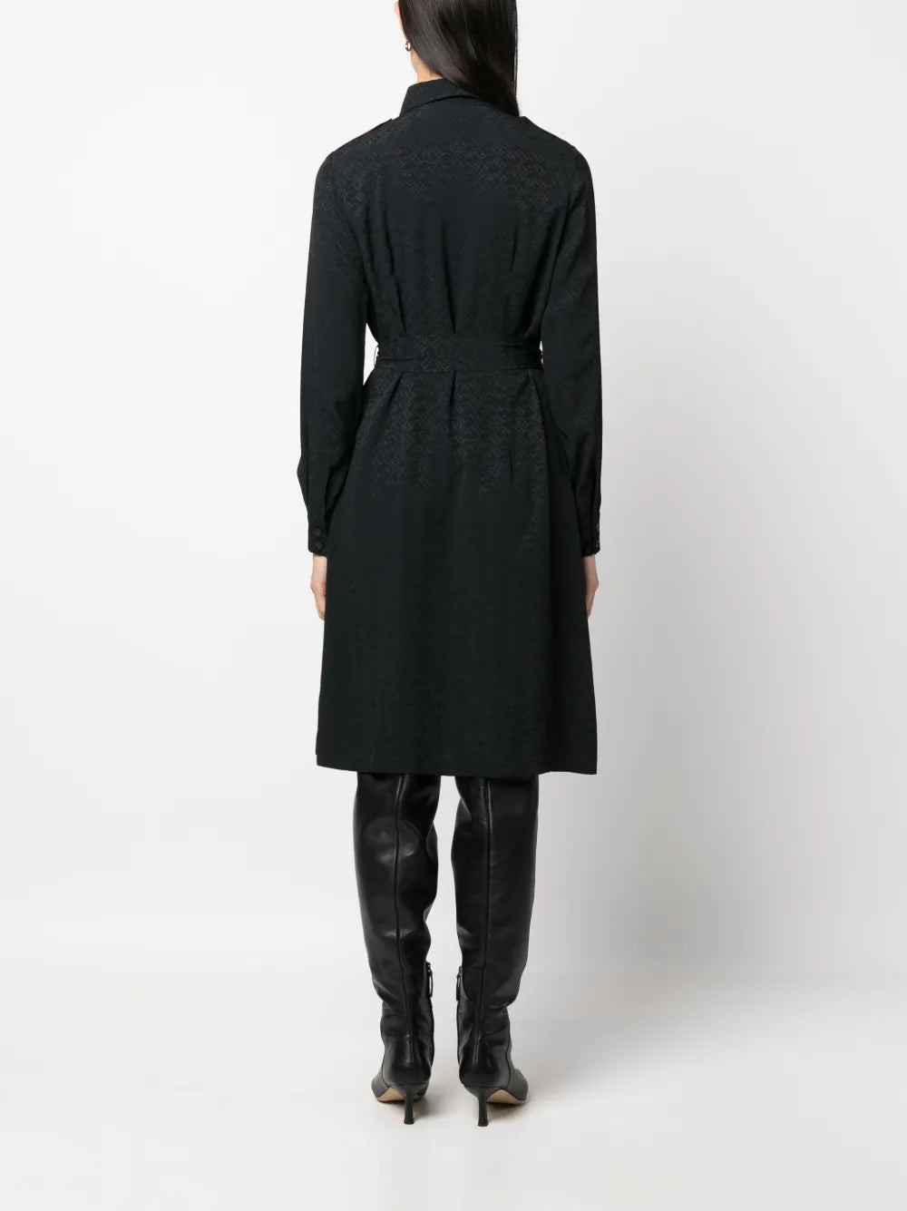 Jacquard Logo Dress