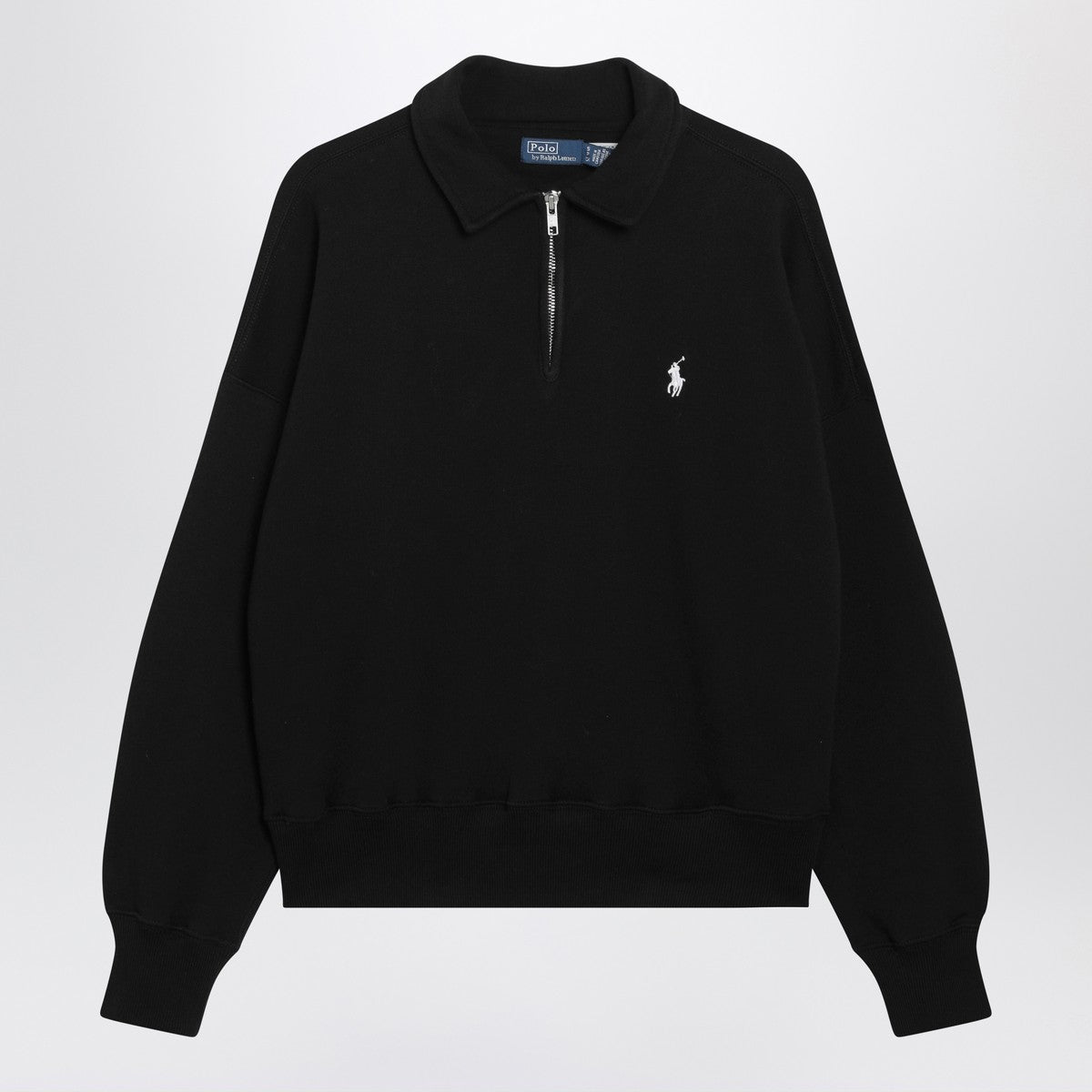 Polo Ralph Lauren Polo Ralph Lauren Black zip-up sweatshirt