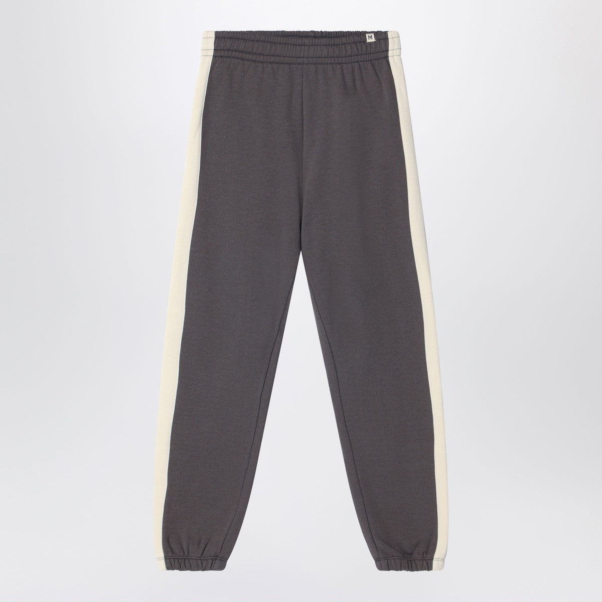 Mini Rodini Mini Rodini Grey organic cotton jogging trousers