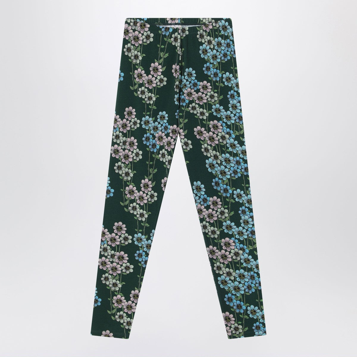 Mini Rodini Mini Rodini Green organic cotton leggings