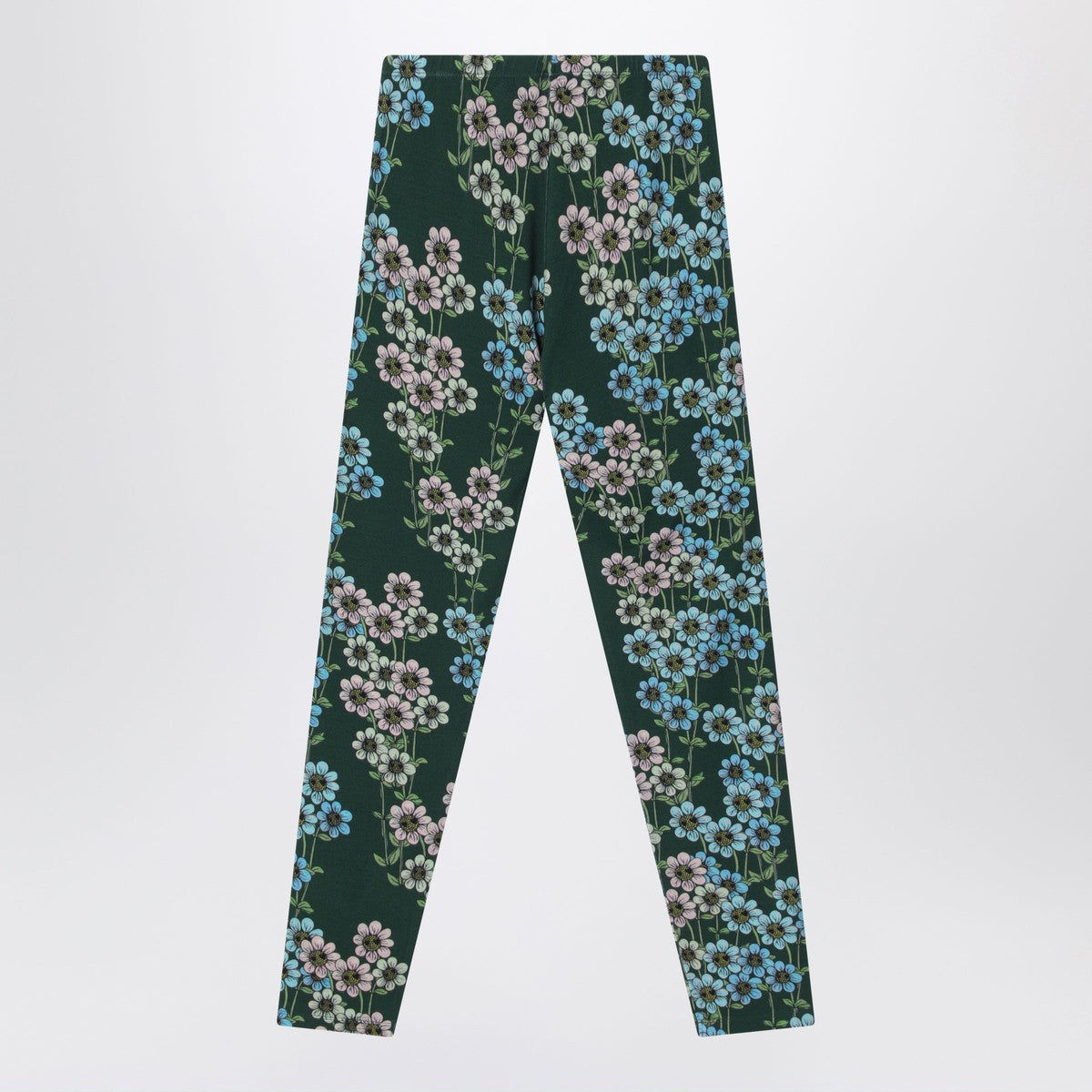 Mini Rodini Mini Rodini Green organic cotton leggings