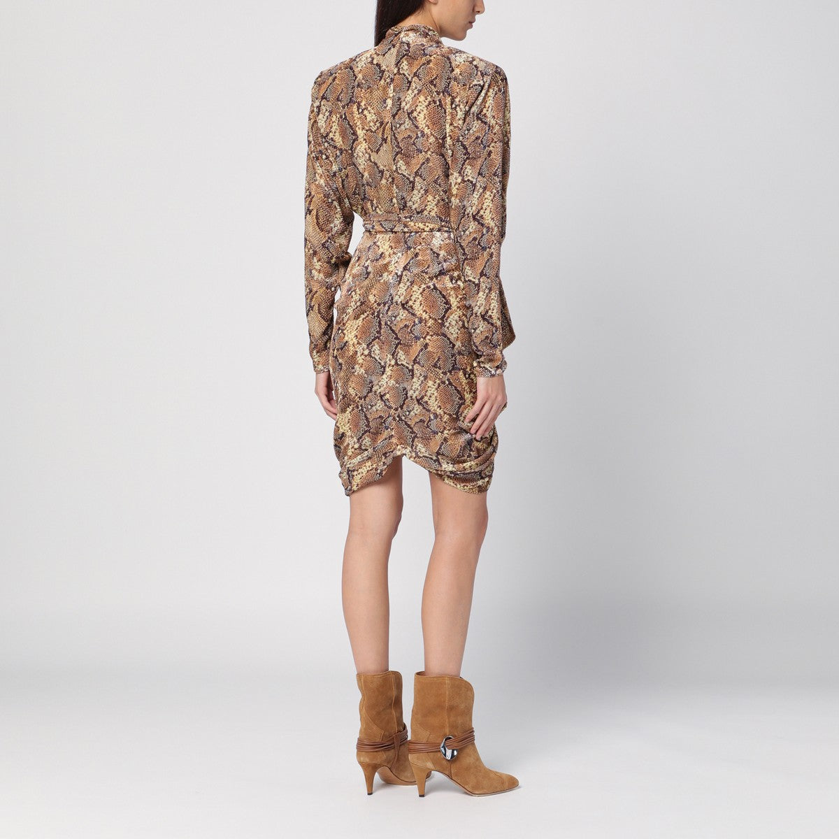 Isabel Marant ISABEL MARANT Cleora snake print dress
