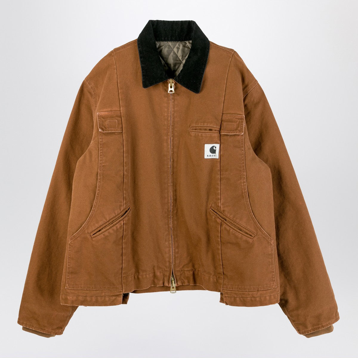 Sacai x Carhartt WIP Sacai x Carhartt WIP Beige cotton zip jacket