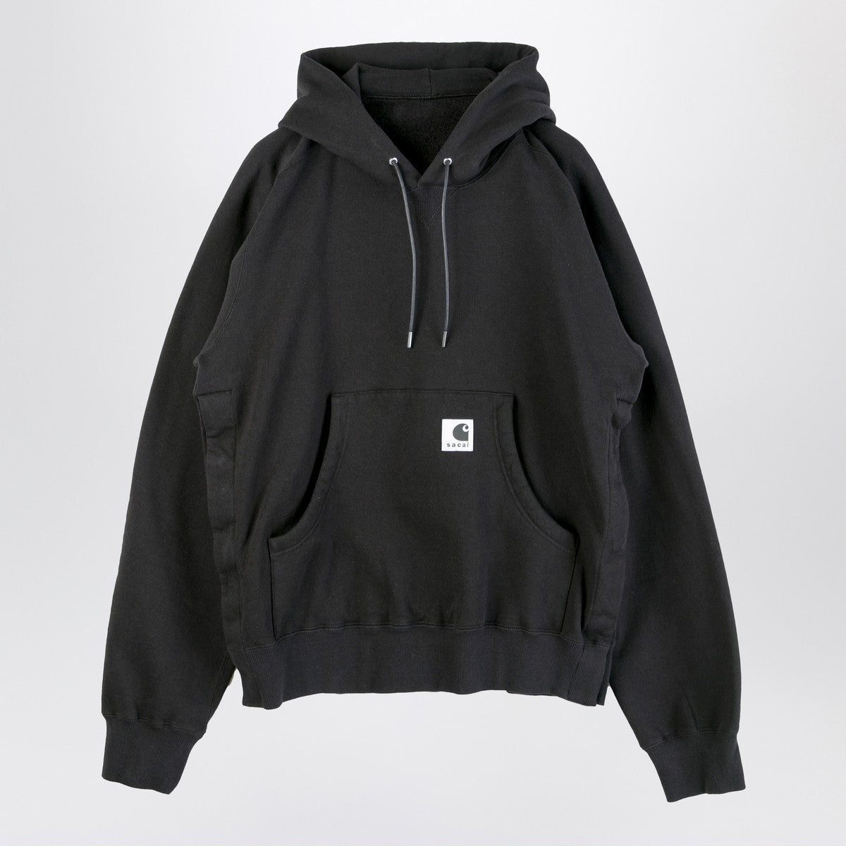 Sacai x Carhartt WIP Sacai x Carhartt WIP Black cotton hoodie